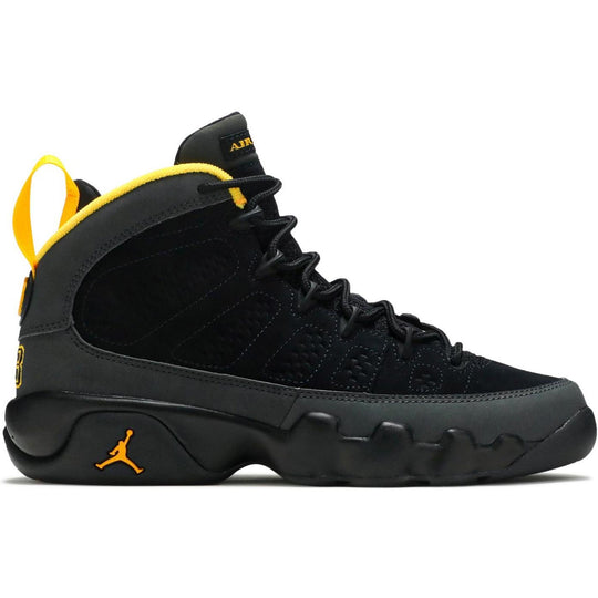 Jordan 9 Retro Dark Charcoal University Gold (GS)