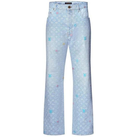 Louis Vuitton by Tyler, the Creator Monogram Denim Pants Washed Indigo