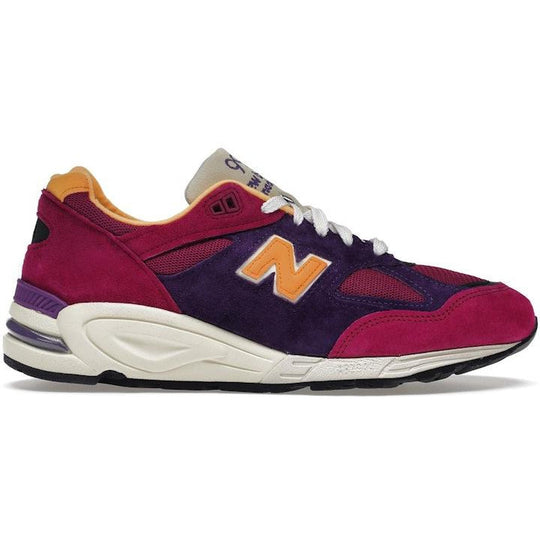New Balance 990v2 MiUSA Teddy Santis Purple Yellow