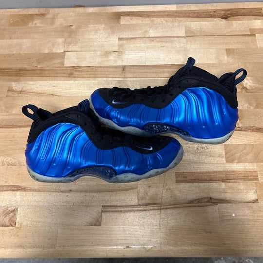 Nike Air Foamposite One International Blue Size 10M (Moderately Worn)