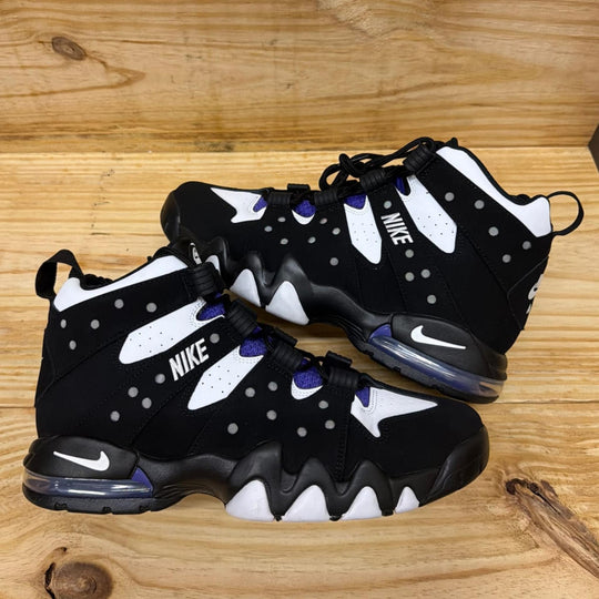Nike Air Max 2 CB '94 Black White Purple Size 10.5M (Lightly Worn)