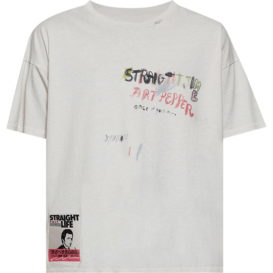 Paly Hollywood Straight Time Tee Cream