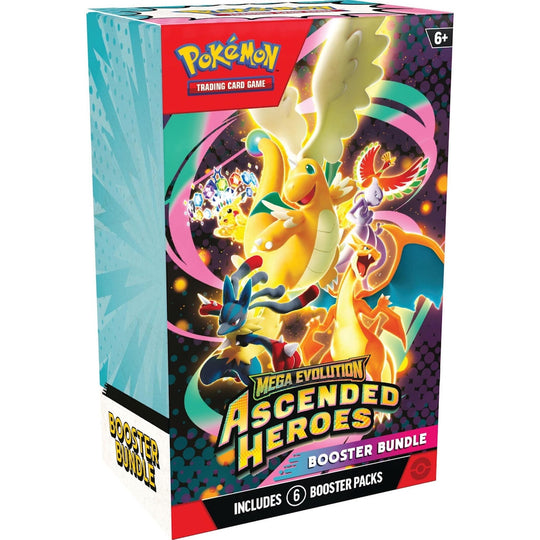 Pokemon Ascended Heroes Booster Bundle 2026 Pokémon Mega Evolution