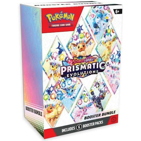 Pokémon Scarlet & Violet Prismatic Evolutions Booster Bundle
