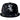 Retrovert Embellished Sox Hat Black
