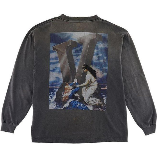 Saint Mxxxxxx x VLONE Maria L/S T-Shirt Vintage Black