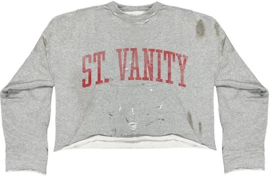 Saint Vanity Gators Crewneck Grey