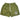 Saint Vanity Nylon Logo Button Shorts Green
