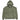 Saint Vanity Studded Zip Up Olive