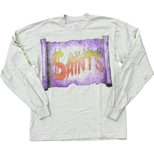 Saints Scroll L/S Tee