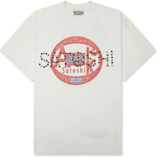 Satoshi Nakamoto Ask Tee White