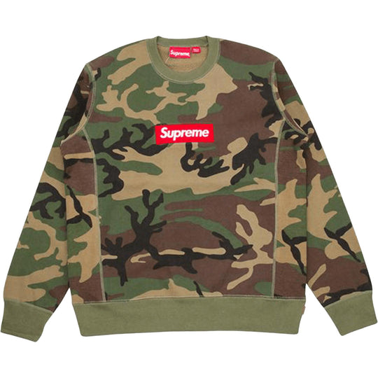 Supreme Box Logo Crewneck (FW15) Camo