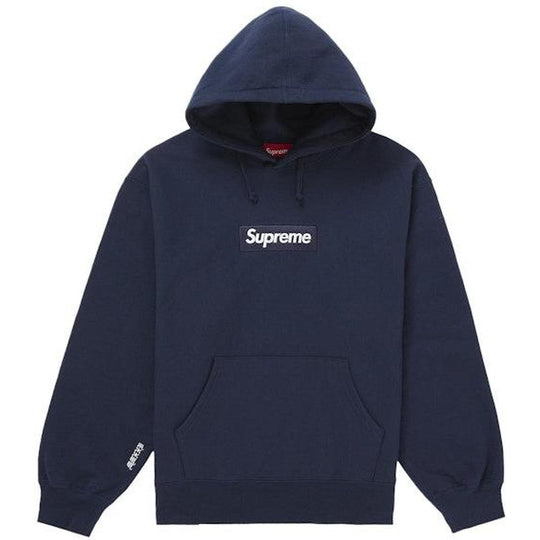 Supreme Box Logo Hooded Sweatshirt (FW25) Navy