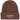 Supreme Chunky Rib Classic Logo Beanie Brown