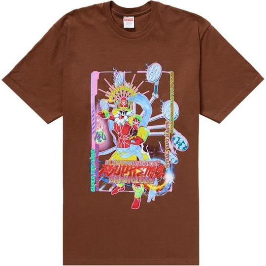 Supreme Electromagnetic Tee Brown