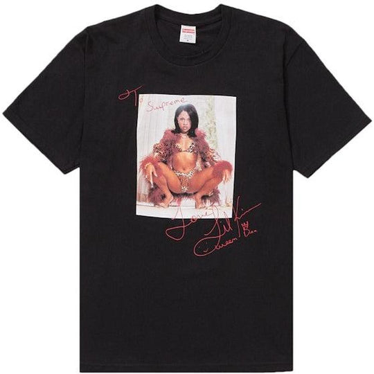 Supreme Lil Kim Tee Black