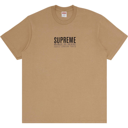 Supreme Paris Tee Khaki