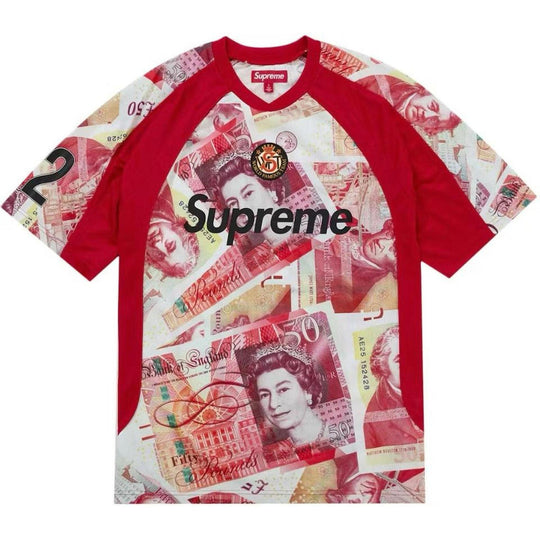 Supreme Pounds Soccer Jersey Red