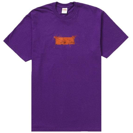 Supreme Ralph Steadman Box Logo Tee Purple