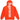 Supreme Satin Applique Hooded Sweatshirt (FW24) Bright Orange