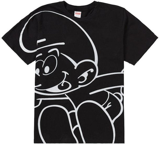 Supreme Smurfs Tee Black