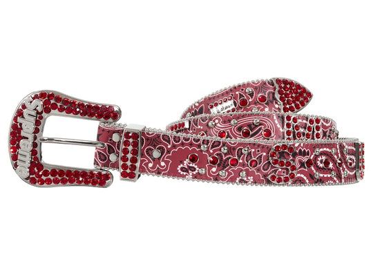 Supreme b.b. Simon Bandana Belt Red