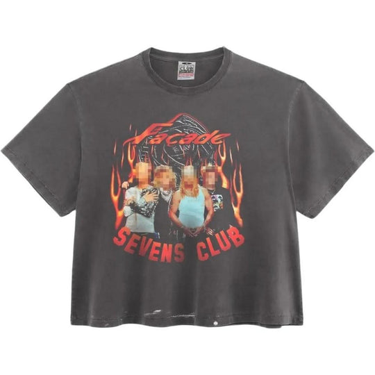 Triple Sevens Flame Rock Tee