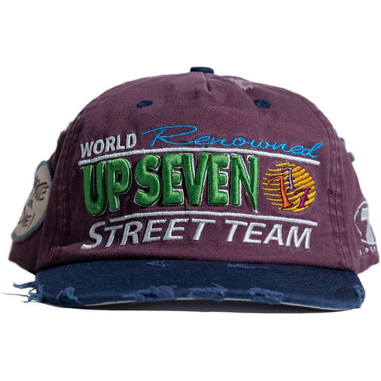 Up7 Skate Shop Intl Street Team Hat Plum