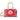 Vale Forever Leather Duffle Bag Red