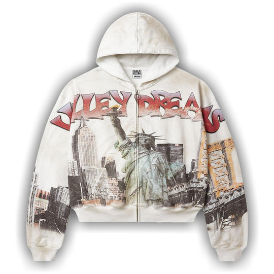 Vale Forever NYC Zip Up 'White'