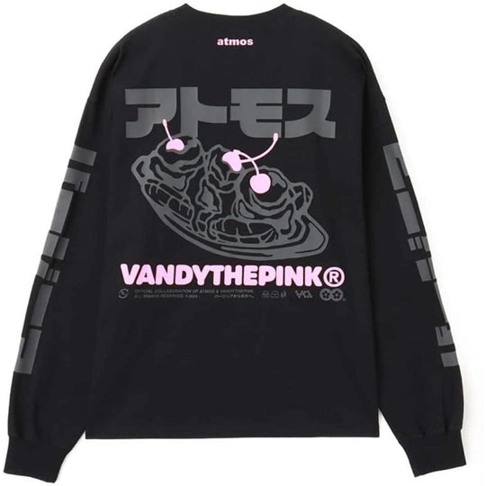 Vandy The Pink x Atmos Japanese Logo L/S Tee Black