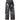 Who Decides War Motif Patched Denim Vintage Grey