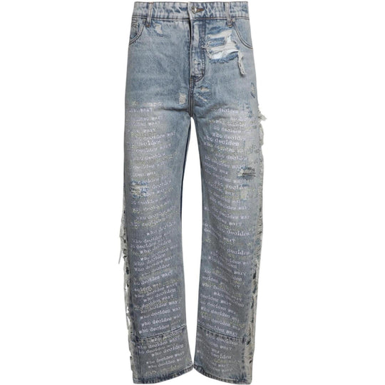 Who Decides War Ultra Flare Scripture Sky Denim