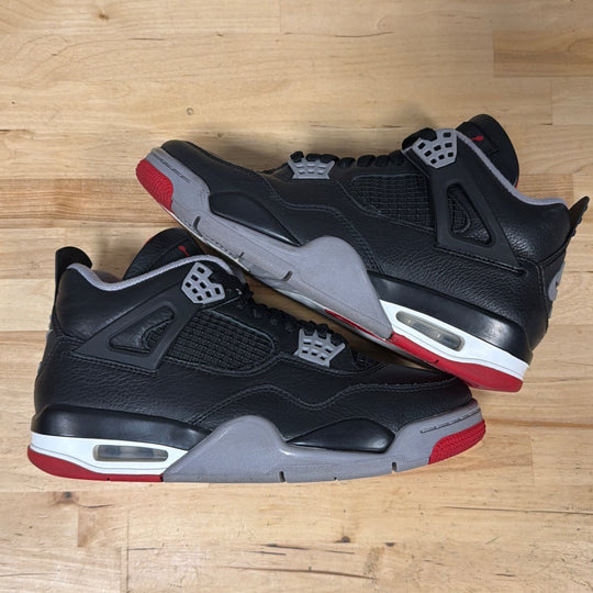 Jordan 4 Retro Bred Reimagined Size 7.5M (Lightly Worn)