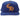 Chrome Hearts CH Baseball Cap Navy/Red