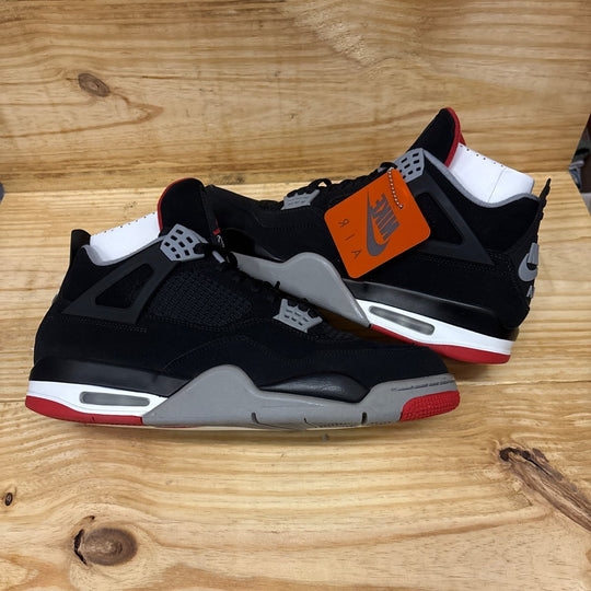 Jordan 4 Retro Bred (2019) Size 13M (Pre-Owned)