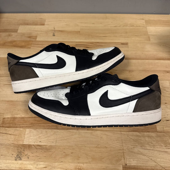 Jordan 1 Retro Low OG Mocha Size 9.5M (Moderately Worn)